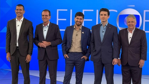 AO VIVO: candidatos ao governo do RJ debatem ideias