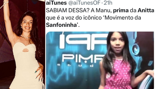 Prima de Anitta de 17 anos e idêntica à cantora é a voz do hit 'Movimento da sanfoninha' 