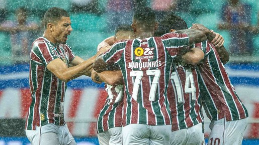 Flu sai na frente do Bahia no início com gol de Cano pelo Brasileirão; SIGA