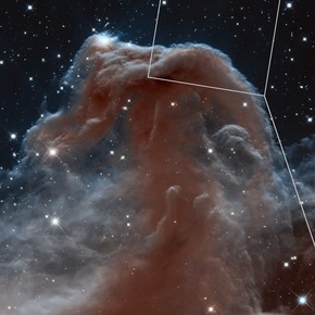 Supertelescópio capta imagens impactantes da nebulosa 'Cabeça de Cavalo'