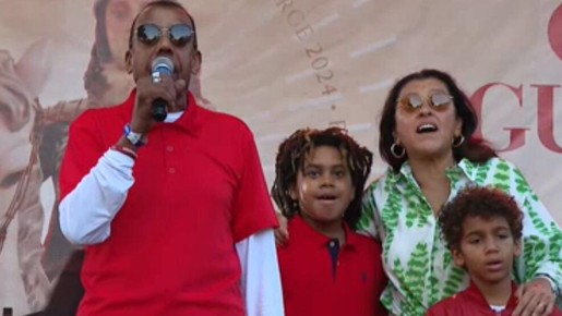 Jorge Ben Jor canta na festa de São Jorge no Rio; vídeo