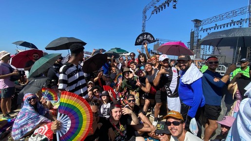 SIGA: público ocupa areia de Copa para o show de Madonna