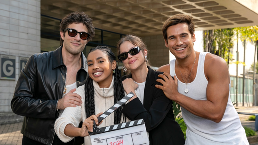 'Mania de você': Chay, Gabz, Agatha e Nicolas Prattes surgem em 1ª foto como protagonistas