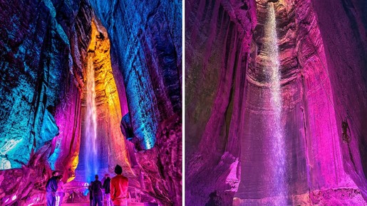 Cachoeira subterrânea mais alta e profunda das Américas fica nos EUA; conheça