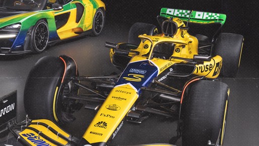 McLaren homenageará Senna com carro verde e amarelo em Mônaco