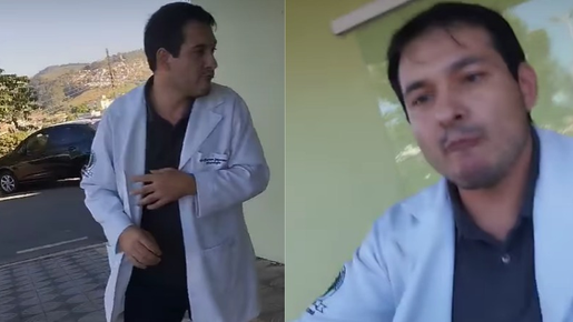 Médico é afastado após ser flagrado bêbado durante plantão em Minas Gerais; veja vídeo