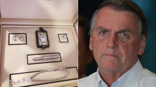 PF obtém imagens inéditas de joias que Bolsonaro vendeu