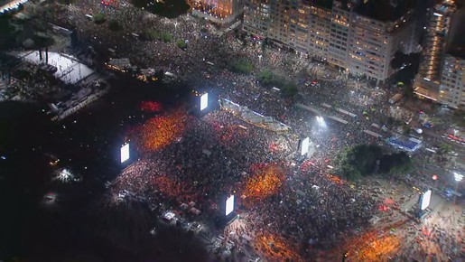 Madonna leva 1,6 milhão a Copacabana, diz Riotur 