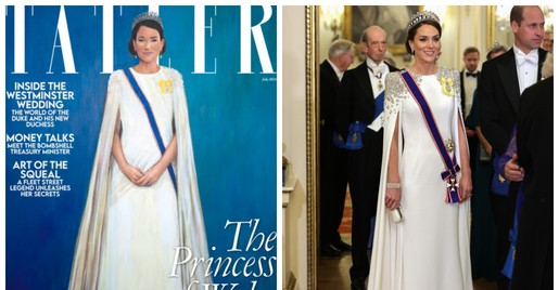 Novo retrato de Kate Middleton é a antítese da pintura 'infernal' de Charles 