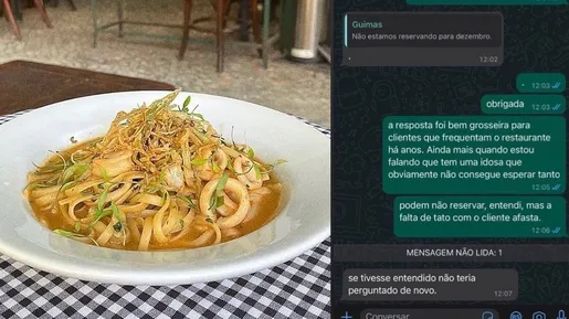 Cliente tem reserva negada em restaurante do Rio, reclama de grosseria e gera debate na web