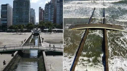 Rio e Santos estão na lista das 10 cidades do mundo que mar pode 'engolir' até 2050, diz ONU 