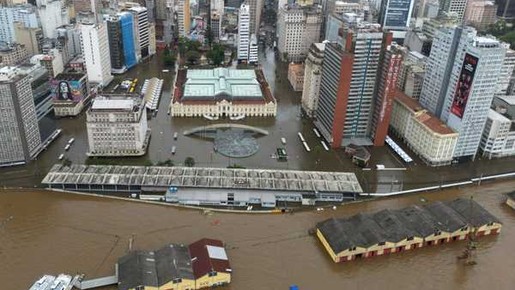 Nível do Guaíba começa a baixar e água recua em Porto Alegre; siga