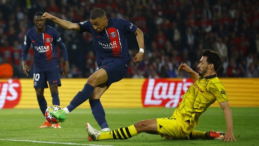 Dortmund marca e amplia no agregado sobre o PSG pela semi da Champions
