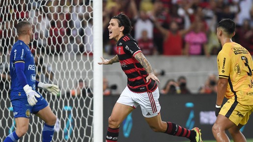 Flamengo sai na frente do Amazonas com gol de Pedro; siga Copa do Brasil