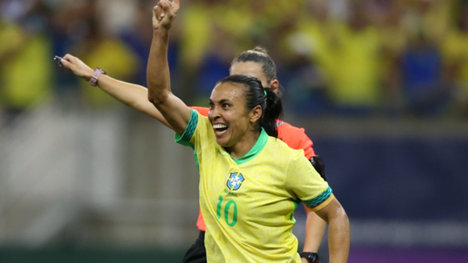 Com 2 gols de Marta, Seleção feminina vence a Jamaica em amistoso preparatório