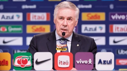 Ancelotti convoca Seleção com Vini, Endrick e Rayan para amistosos; veja lista