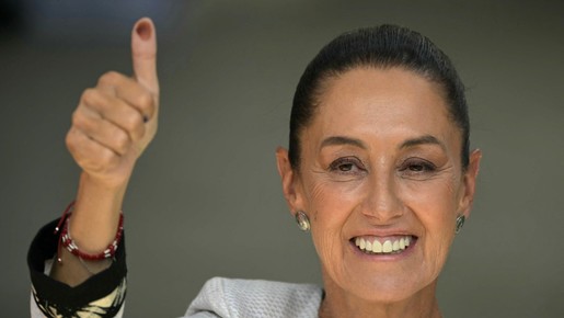 Claudia Sheinbaum é apontada vencedora da eleição no México 