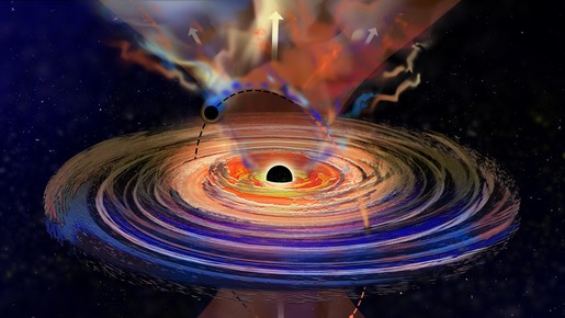 Pela primeira vez, cientistas detectam  buraco negro soltando 'soluços'; entenda