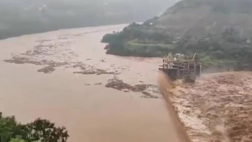 Barragem se rompe na Serra e ameaça cidades vizinhas