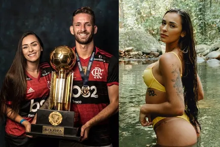 'Extra': casal queridinho da torcida do Fla, Leo Pereira e Tainá Castro terminam relação
