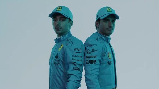 Ferrari revela oficialmente macacão azul para o GP de Miami da Fórmula 1