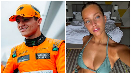 Namorada não comemora 1ª vitória de Norris na F1 após declaração sobre 'muitas garotas'