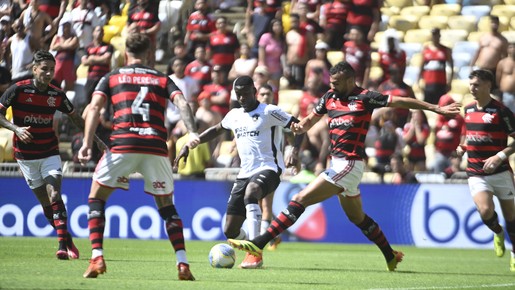 Luiz Henrique faz o 1º do Botafogo em clássico contra o Flamengo; SIGA