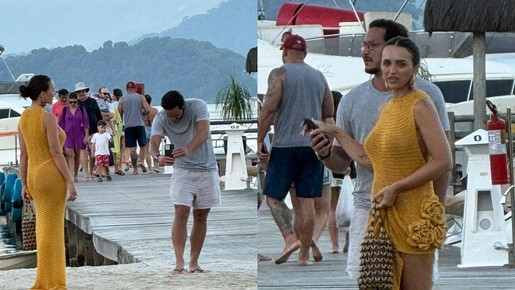 Rafa Kalimann e namorado ator aproveitam passeio romântico no RJ; vídeo e fotos exclusivos