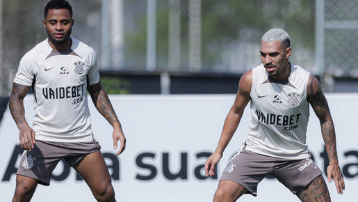 Corinthians treina finalizações para jogo decisivo na Sula; Matheuzinho será reforço 