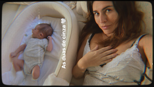 Fernanda Paes Leme 'baba' pela filha e dá zoom no rosto: 'Olheiras? Imagina...'