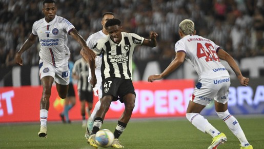 Botafogo busca empate com Bahia em confronto pelo Brasileirão; SIGA