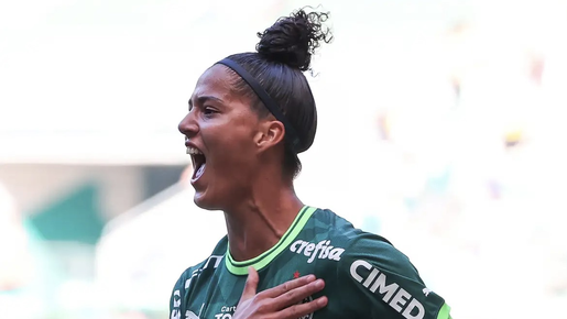 Palmeiras aplica 6 a 0 no Santos pelo Brasileiro com show de Amanda Gutierres