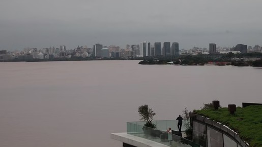 Volta da chuva faz Porto Alegre entrar em alerta; ventos podem ir a 100 km/h
