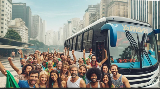 Prefeito do Rio usa IA para receber paulistas em show, e rostos viralizam