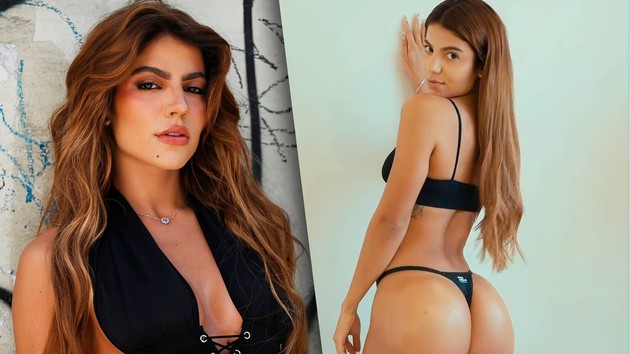 Hariany Almeida mostra resultado de procedimento no bumbum