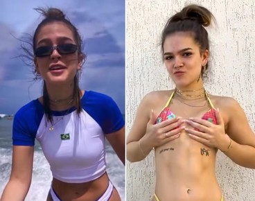 Mel Maia surge em vídeo de personal mostrando antes e depois do corpo com treinos