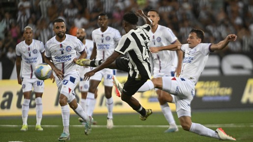Bahia volta à frente do Botafogo em duelo pelo Brasileirão; SIGA LANCES