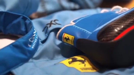 Ferrari mostra primeiras imagens de macacão azul para o GP de Miami