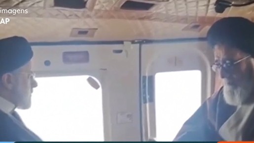 Presidente fez vídeo em helicóptero antes do acidente