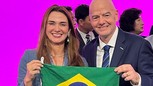Única mulher a presidir federação conta bastidor da escolha do Brasil