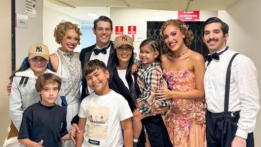Simaria leva filhos e sobrinhos a musical em SP: 'Amores da minha vida'; veja fotos